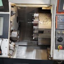Mazak #Nexus-QTN-250II, CNC lathe, 26.5" swing, 10" chuck, 3" bar, 22" centers, 14.75" dia., 22.7" lgth, 25
