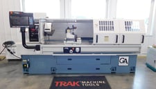 24" x 70" Trak #TRL2470RX, CNC engine lathe, 12" chk, 4.09" hole, D1-8, #8MT, RLX Control, Steady Rest