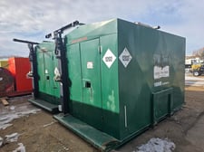 100 KW Isuzu #4HK1XYGV-02, diesel generator set, 120/208 Volts, 3-phase, fuel tank