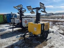 Axxiom #DLT-4C, diesel light tower, 3 KW