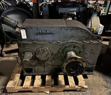 25 HP @ 2000 RPM, Falk #110Y3S, enclosed gear drive, 12 RPM out, 157.50 :1 ratio