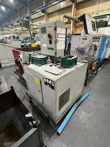 RMG #67-0751-68, In-Line Wire Drawer, 3/8" wire diameter, 28" capstan, 51 FPM, 7 HP, manual roller clamp, (2