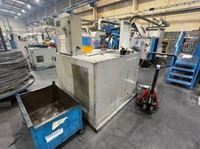 RMG #67-25129-76, In-Line Wire Drawer, 3/8" wire diameter, 28" capstan, 129 FPM, 25 HP, manual roller clamp