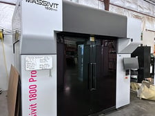Massivit #1800-Pro, 3D Printer, (2) Print Heads, GDP Print Config., 57" width x 44" L x 70" H Print Volume