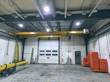 2 Ton, Stahl #TRSG-05,11,05C, Double Bridge Gantry Crane, 38' Span, 16' Lifting height, 12' Column height