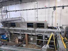 Bowden #CCRB-3-D-530, Parts Washer, 4-Stages, (28) 24" x 12" x 6" Baskets, 2001