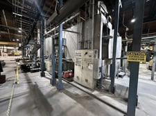 Powder Coat Line, Silvi & C. #06/135, 716.5' Total Line Length, 42" x 64" Part Opening, (182) Hooks, 3.93'