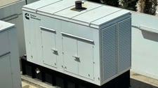 1000 KW Cummins #DQFAD, diesel generator set, 277/480 Volts, 279 hours, 1490 HP @ 1800 RPM, QST30-G5 NR2