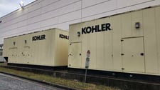 750 KW Kohler #750REZK, Natural gas generator set, 277/480 Volts, 976 hours, 1059 HP @ 1800 RPM, Siemens
