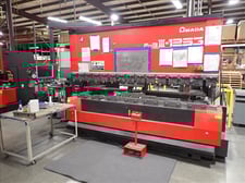 125 Ton, Amada #FBD1253NT, CNC Press Brake, 118" bending length, 5.91" stroke, 1.7' throat depth, multi-axis