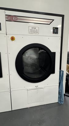 130 Lb. Milnor/Whirlpool #MLG-130DR, Natural Gas Heated Dryer, 208 V., 300,000 BTUH, 2019