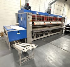 Chicago #Tristar-24-CT-136-PCS, Natural Gas Heated Ironer w/ Stacker, 24" roll x 136" width, LH, 2020