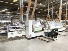 Biesse #Stream-SB2-9.5, Double-Side Sizing & Edgebanding Machine, 60mm thick panel, Sinitra Control, 131 FPM