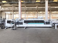 IDM #Activa-SB/1, Sizing & Edgebanding Machine, 2.4" thick panel, sound attenuated enclosure, 98.4 FPM