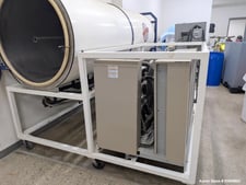 Freeze Dry Technology, Food Grade Lyophilization System, 36" diameter x 120" L, 24 trays, on casters