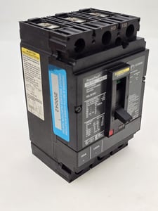 150 Amp. Square D #HDL36150C, PowerPact Circuit Breaker, 3P, 600 Volts, 14KA