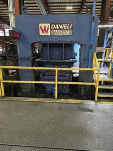 96" x .75" Danieli-Wean, cassette 4-HI leveler, 1997