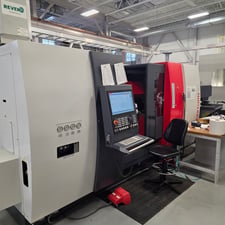 Emco #Maxxturn-95, 5-Axis CNC Lathe, 27.5" swing, 17.7" max. turning diameter, 3.7" bar, 44 HP, 3500 RPM, 2019