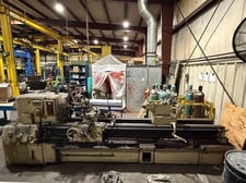 19" x 96" Monarch #612, Engine Lathe, 16" swing over cross slide, 10 Hp, 12-1750 Rpm, 2" bore, inch