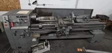 18"/26" x 80" Summit #18-3X80, Gap Bed Lathe, 9.5" swing over cross slide, 10 HP, 2000 RPM, 3" bore, C/R