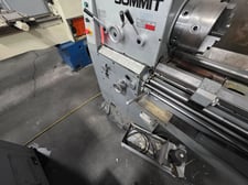 18"/26" x 80" Summit #18-3X80, Gap Bed Lathe, 9.5" swing over cross slide, 10 HP, 2000 RPM, 3" bore, C/R