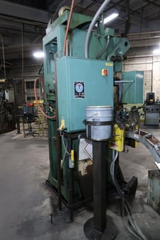 45 Ton, Minster #59S, Gap-Frame Press, 120 SPM, 3" stroke, 5 HP, 15.75" Shut Height, 2.5" adj., 9.5" throat