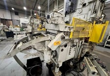 18" x .125" Dallas, air feeder/ straightener, 24" stroke, 7-roll straightener, powered entry pinch rolls w/