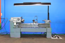 15" x 54" LeBlond, engine lathe, 10" 3-jaw chuck, 1-17/32" bore, L-0, Aloris quick change toolpost w/