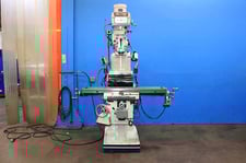 MSC - Vectrax #GS-20V, vertical mill, 10" x50" tbl., 5 HP, 32" X, 17.5" Y, 18" Z, R-8, 70-3600 RPM, 2 halogen