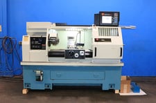 Southwestern Industries #1840SX, flat bed CNC lathe, 18" sw, 2.36" bore, 40" cc, 50-2500 RPM, D1-6, Trak SLX