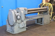 10 gauge x 5' Webb #2L, plate bending roll, 5" roll diameter, foot switch