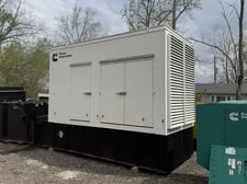 1000 KW Cummins #DQFAD, diesel generator set, 277/480 Volts, 3-phase, 279 hours, 1800 RPM, QST30-G5 NR2