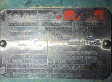 100 HP 1150/1380 RPM Reliance, Frame MC3612ATZ, 500 VA, 300 VF, SPFG-SV, Ball, Str. Shunt