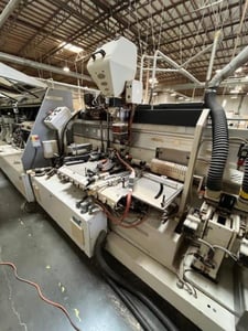 Biesse #Stream-B1, edgebander w/ pre-mill & corner rounding, 2003