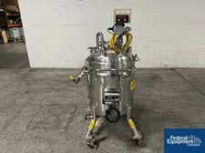 26.4 gallon Walker Reactor, 316L Stainless Steel, 45/90 psi, 100L, 20" diameter x 18" straight side, dish top