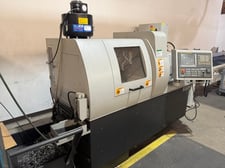 Hanwha #XD26II, CNC Swiss Lathe, 1" bar, 8000 RPM, Bar Feeder, ChipBlaster Coolant System, 356 hours, 2016