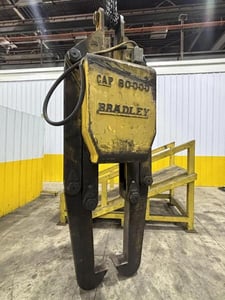 80000 lb. Bradley, 40 Ton Adjustable Telescoping Coil Lifting Grab Tongs (2 available)