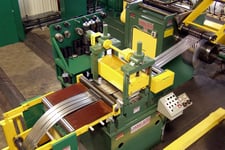 48" x .044" Chicago, Slitting Line, 40,000 Lbs., 24-72" outside dimension, 16-24" ID, LR, 1000 FPM, 2009