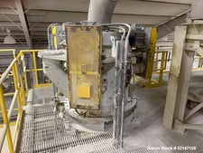 Hosokawa Alpine Turboplex #ATP-315/3, Ultrafine Air Classifier System, Ceramic Lined, 6-150 Micron, 3-Wheel