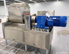 20 gallon Jacketed Dough Double Arm Sigma Mixer, Hydraulic Tilt, Stainless Steel, 23" x23" x23" bowl, 1465 RPM