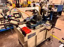 10.5" x 12.75" Baileigh #BS-350M, Horizontal Dual-Miter Bandsaw, 66-280 FPM, 2 HP, pendant control, 220 Volt