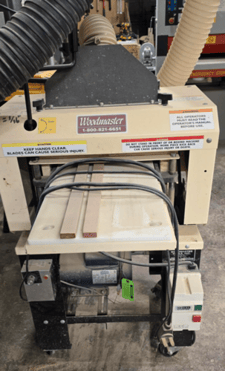 12-5/16" x 6-3/4" Woodmaster #WT12, Planer/Moulder Machine, 0-16 FPM, 5 HP, 3450 RPM, 220 VAC, 2018