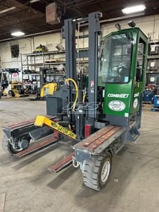 10,000 lb. Combilift #C10000XL, Multi-Directional Forklift, 159" lift height, 47" platform depth, 483 hours