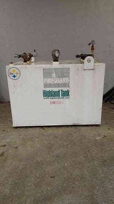 600 gallon Highland Tank #FIREGUARD, Double-wall Diesel Storage Tank
