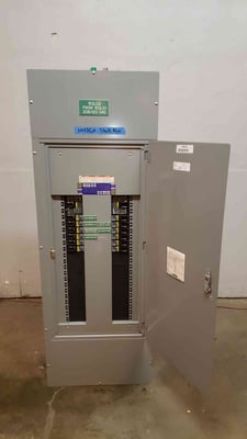 225 Amp. Square D HCN I-Line Panelboard, 14 Installed Breakers, Type 1 Enclosure, 208/120 Volts