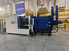 550 Ton, Haitian #HDC550, die casting machine, 9.47-15.8 lb. shot size, cold chamber, showroom machine, new