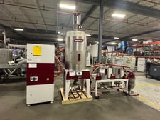 Wittmann #E300-L Drymax Series, material dryer with hopper, 600 lb./hr., 85 cfm, 2017