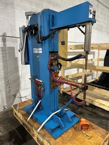 75 KVA American Industrial #A/P75-30, combination spot or projection press type resistance welder, 2014