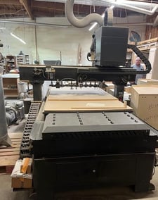 CNC Factory #Viper, flat table machine, 4' x10'tbl., 120" X, 49" Y, 20.2" Z, 12 ATC, 24k RPM, 10 HP, 2021