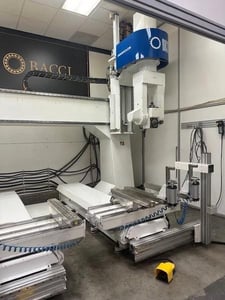 Bacci #MasterJet, 5-Axis CNC router, 24 ATC, 120" X, 36" Z, HSK, twin table, 2014